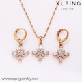 62346-Xuping Fashion Woman Jewlery Set with 18K Gold Plated